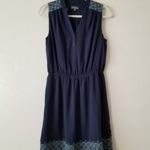 Market & Spruce Sleeveless Blue Dress M